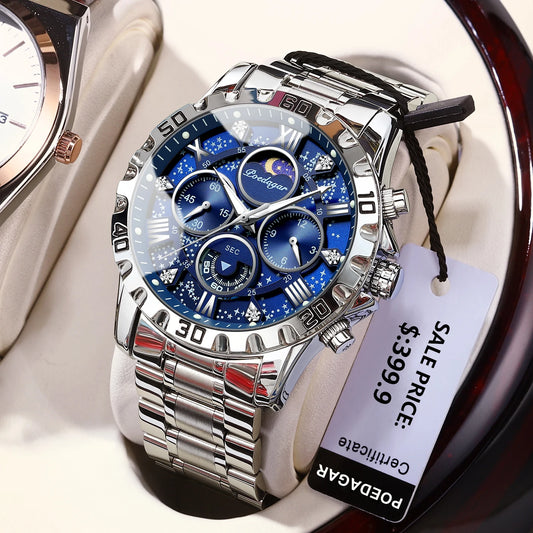 POEDAGAR Luxury Watch for Man